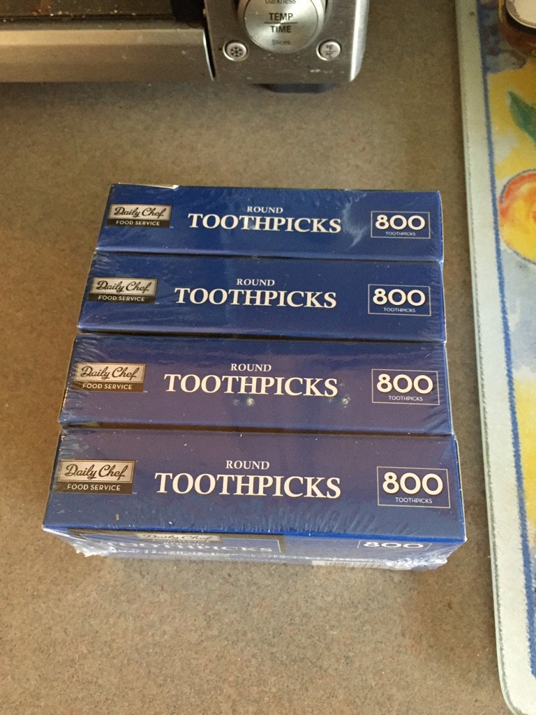 AUtitude's tweet photo. Apparently there is a problem or plan that I'm not aware of yet....... #ShitLoadOfToothpicks https://t.co/VKvR1ONQnW
