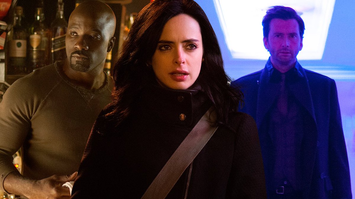 IGN's tweet photo. Our full review of #JessicaJones: Season 1, with links to all 13 of our episode reviews https://t.co/ufiAGVUDTm https://t.co/xU6ZvSTfmD