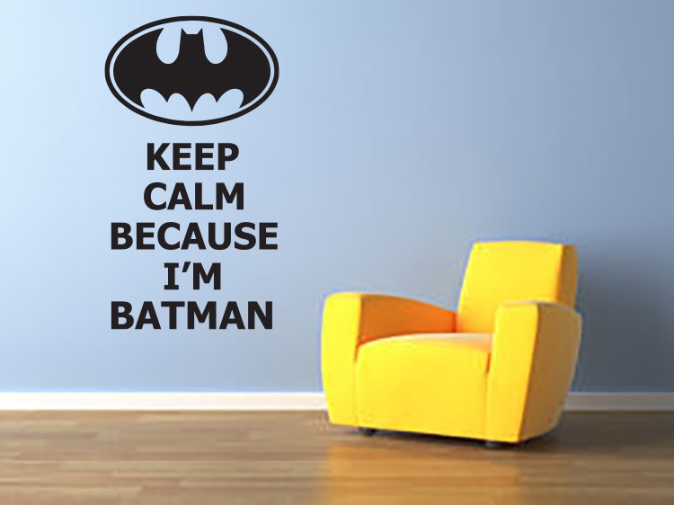 Love this BATMAM SUPERHERO VINYL DECAL for the your little superhero available at etsy.com/listing/257444…