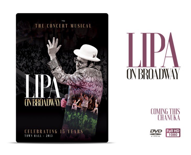 LipaSchmeltzer's tweet photo. Lipa on Broadway-DVD, Coming this Chanukah. #LTCreative #Ontimestudios #שלגר https://t.co/55AOzaDqWx