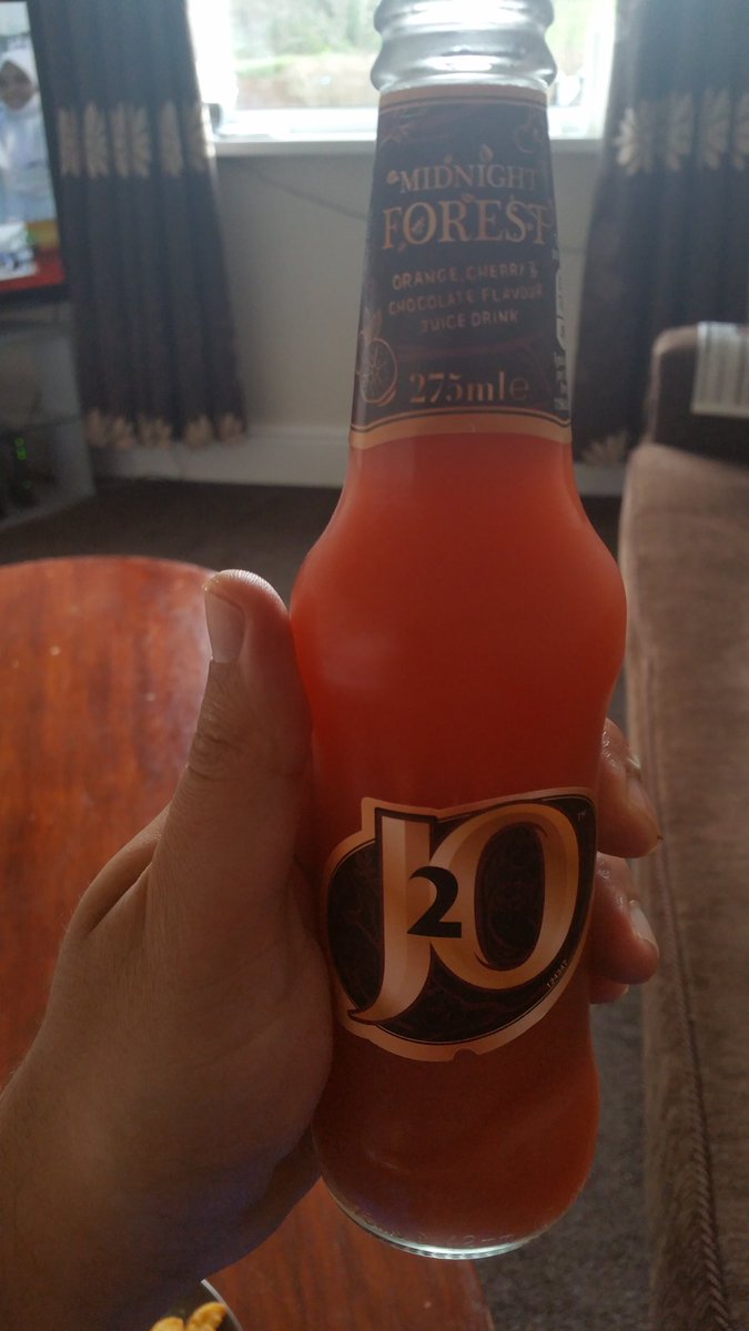 LordWaheed's tweet image. Let's see what this is all about #J20 #midnightforest #chocolate #orange #cherry what a #combo #drink