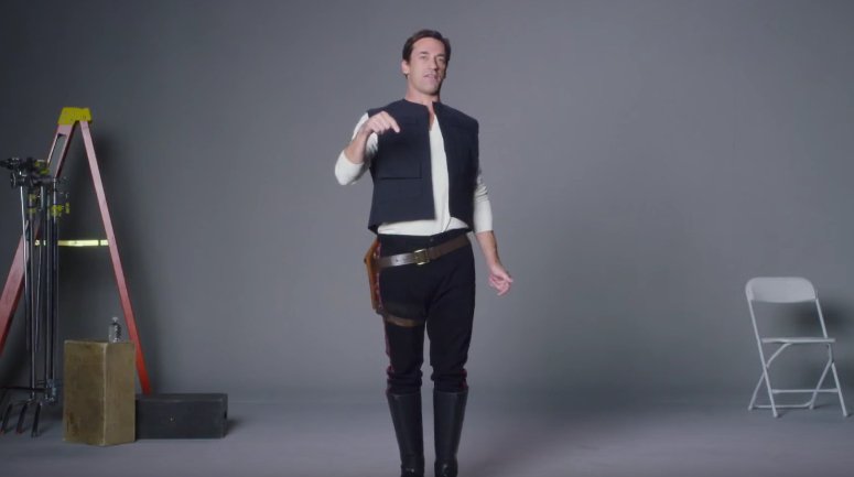 SlateCulture's tweet photo. Emma Stone and "Hamm Solo" star in SNL's never-before-seen Star Wars screen tests: https://t.co/cYQ2VWfzDF https://t.co/9osGOTgkap