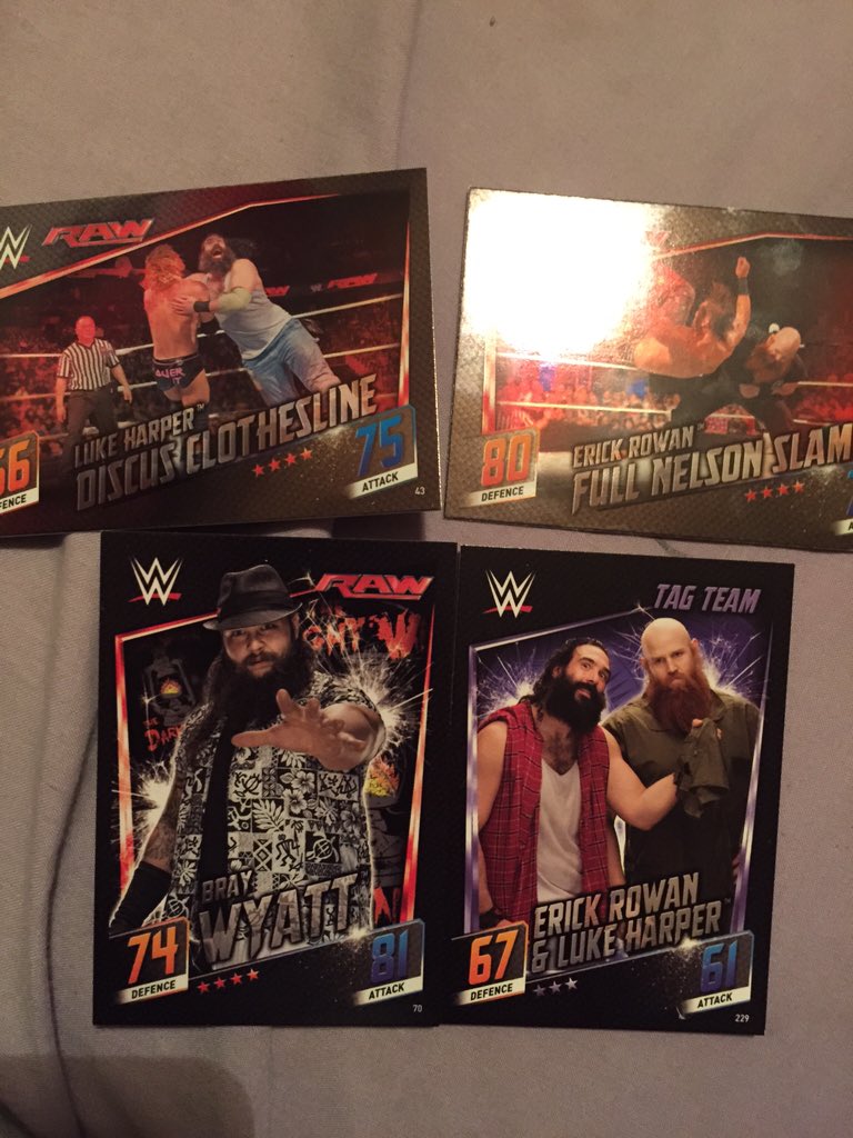 KEOwen24's tweet photo. The Wyatt Family!! #WyattFamily #SlamAttack @ERICKROWAN @LukeHarperWWE @WWEBrayWyatt https://t.co/TBhhUcEgJF