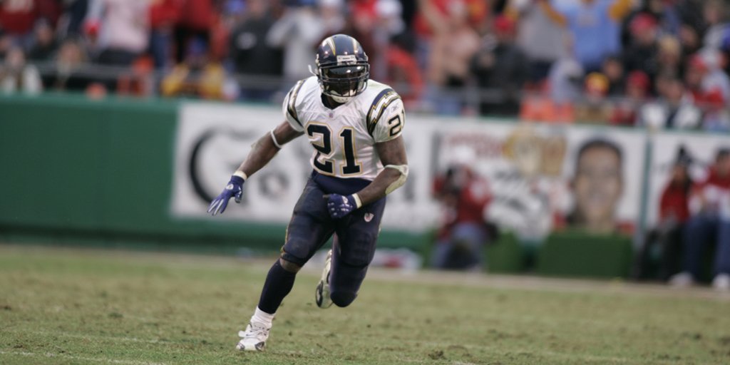 NFLTotalAccess's tweet photo. Congrats to our own @LT_21 who will have his jersey retired by the @Chargers today! #Honor21 https://t.co/WdTni1I2wH