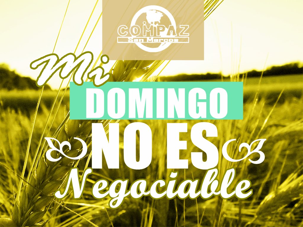 PastorJuanJose's tweet photo. Mi domingo no es negociable. #COMPAZSanMarcos #PerlasParaLaVida https://t.co/FzExCSldJg
