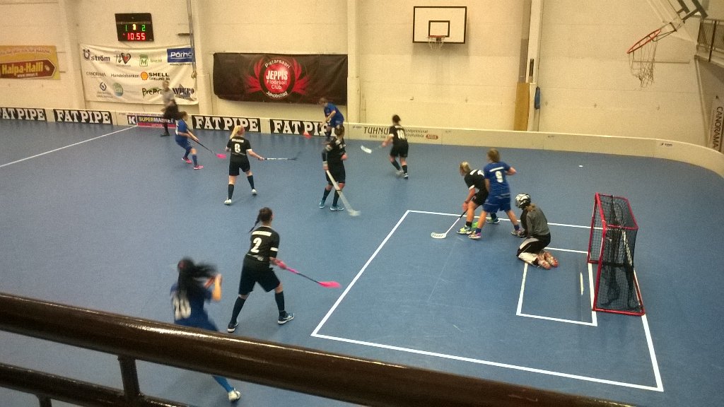 Naisten turnauksen tuloksia Jeppis FBC - Blue Fox 0-2, Jeppis FBC - NJ 3-1 #jeppisfbc #salibandy #naiset #2div