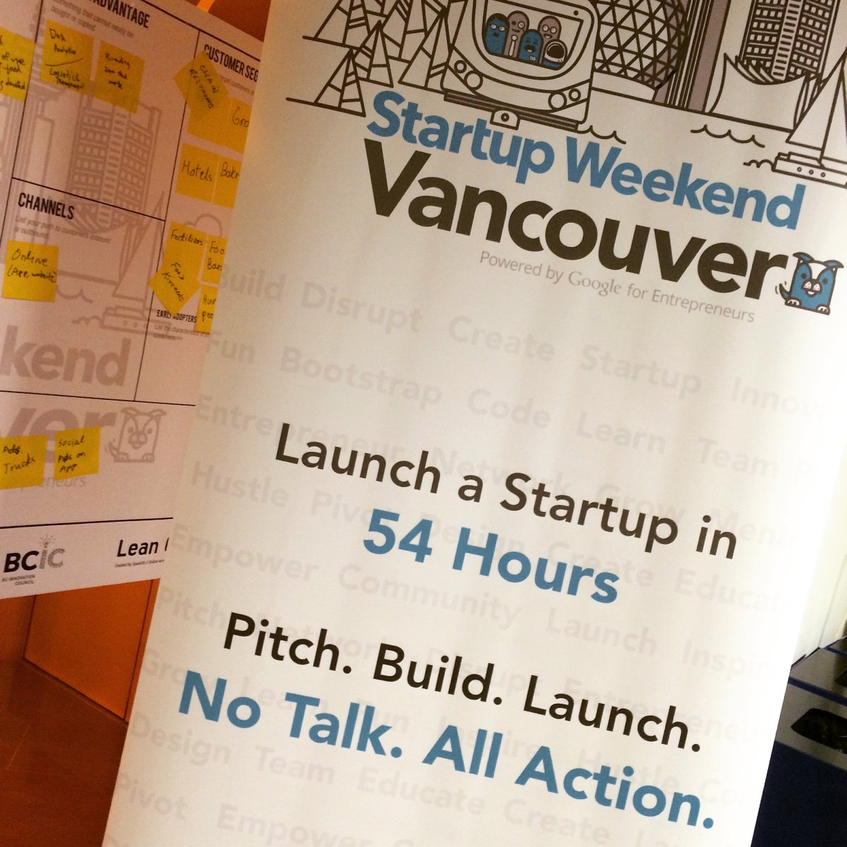 ActivePalCanada's tweet photo. Thrilled to be part of Vancouver Startup Weekend where ideas come to life in 54 Hours! #SWVan https://t.co/aF962xKA2d