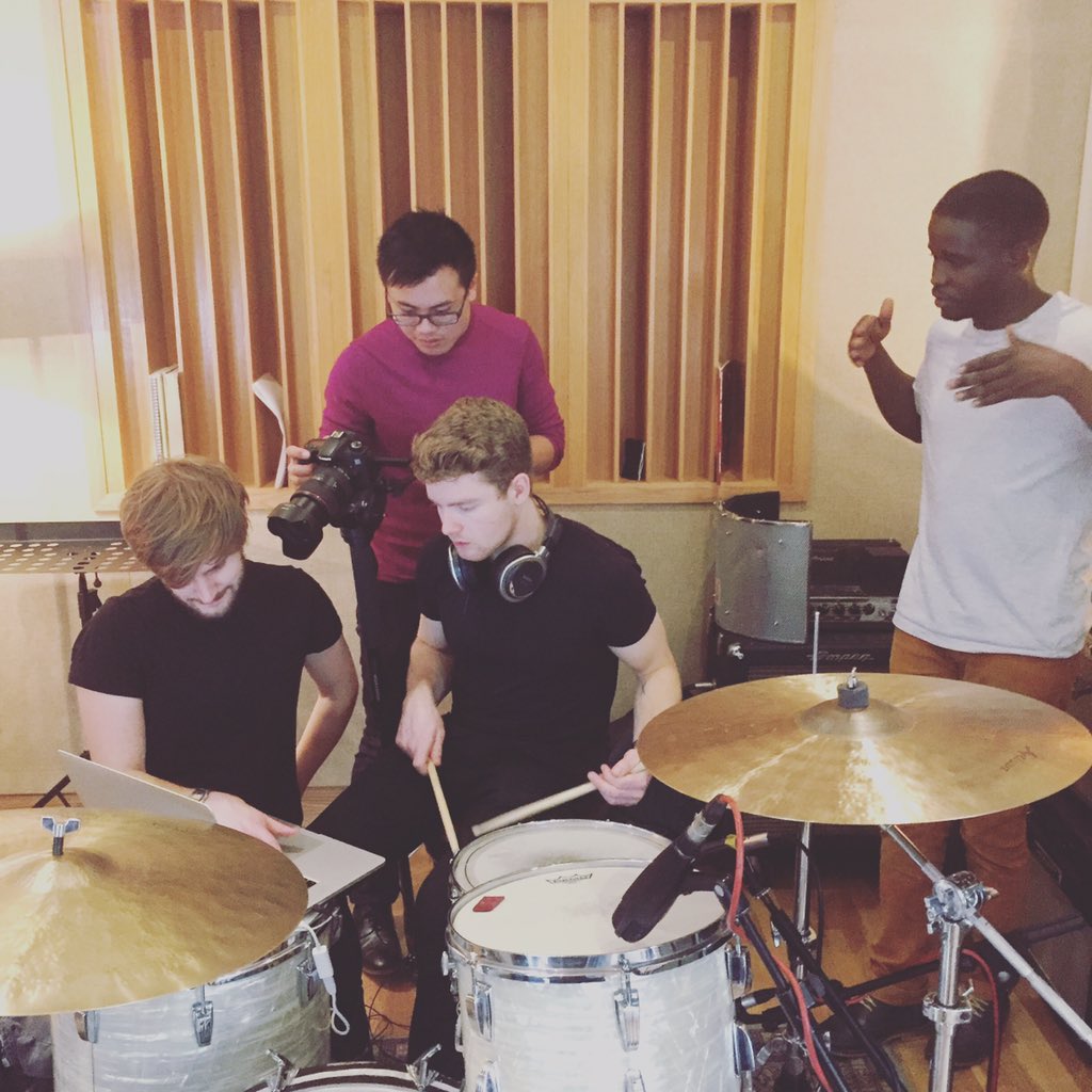 getmixim's tweet photo. Shooting a promo video to show you all how Mixim works... https://t.co/cDfwUxfIKw