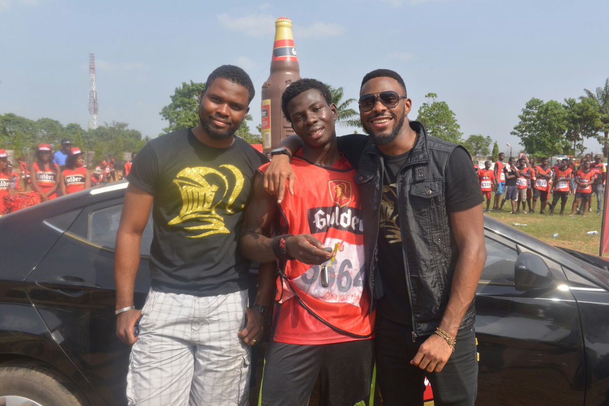 GulderNG's tweet photo. Congrats to Esedi Joe David, Ultimate Chase Winner 8 from the final Chase in Onitsha yesterday. #TheUltimateReward https://t.co/ejGBFc2OiW