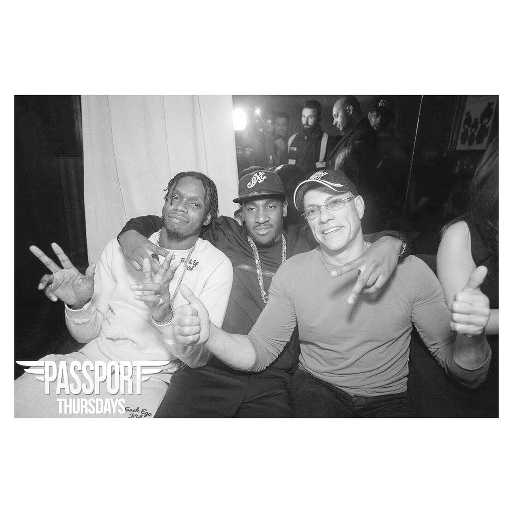 TheBugzyMalone's tweet photo. Me &amp; @kreptplaydirty wid man #JeanClaudVanDamme #Legendary 💯💯 https://t.co/ETKmchj5hU