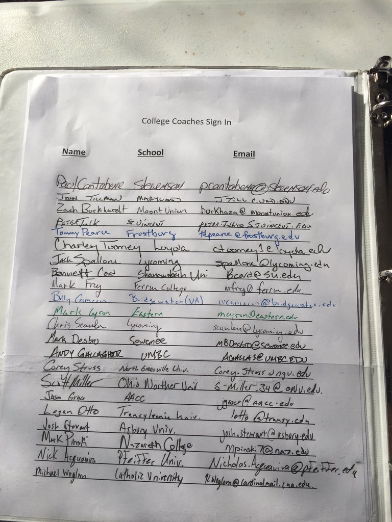 WNYLax's tweet photo. Who was at UpLax this weekend? Here is the list! (Accurate as of EoD Sat) #CoachList https://t.co/ag9DWG9qwQ
