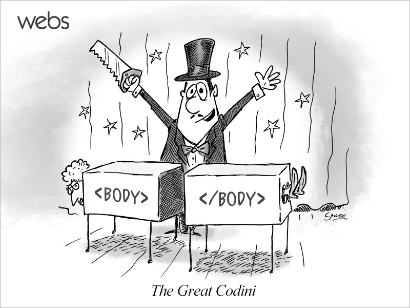 webs's tweet image. #HTMLhumor