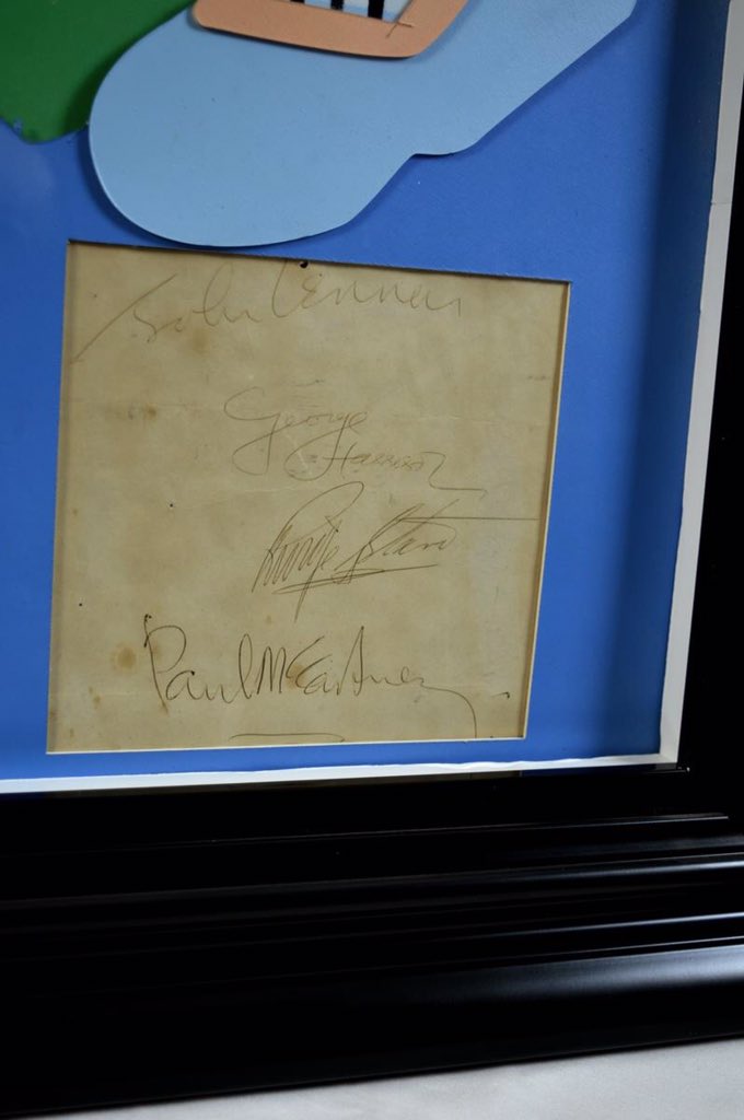 thevablab's tweet photo. The Beatles
Signed by all four
"All you need is love"
https://t.co/sThHqP5oor
#vablab #thebeatles #memorabilia https://t.co/XeF9ZAjLni