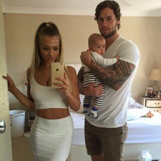 BlakeParkerRC's tweet photo. bringing along our baby boy tonight too😊 we don't do the nanny thing. #JaydenDrew https://t.co/90zIMSCviL