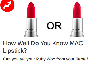 MACcosmetics's tweet photo. How well do you know our lipsticks? Sunday night quiz via @BuzzFeedFashion https://t.co/xceHbmw7jQ https://t.co/snirPBGgTi