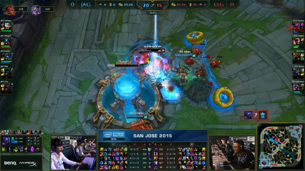 NRGLeague's tweet photo. DARSHAAAAAN! CLG take Game One off a nexus backdoor! https://t.co/HP50FrnkbG