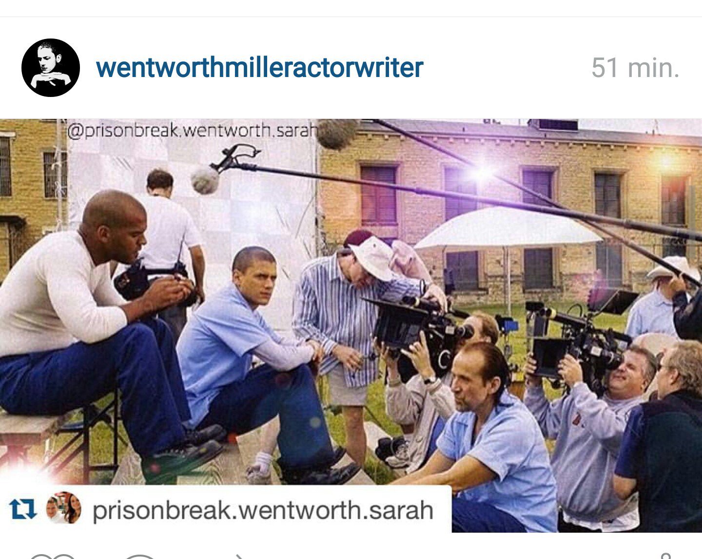 Wentworth Miller Fc On Twitter Pic Rt Prisonbreakfive On His Instagram Wentworthmiller Shares A Picture Of Prisonbreak Https T Co Uvjoomrcrh