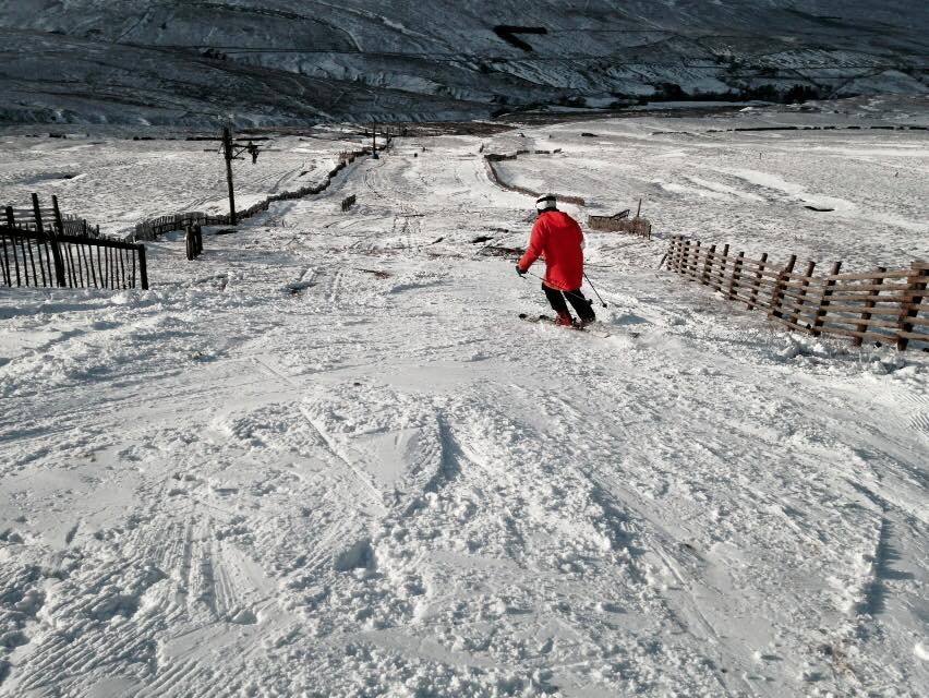 England's <a href="/yad_moss/">Yad Moss</a> gave the first lift-served UK turns today. Img P Stockton - yadmoss.co.uk - #uksnow