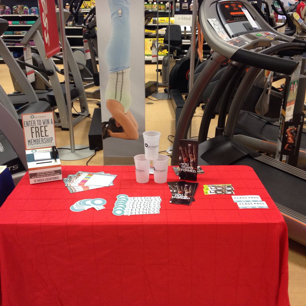 richjohnson53's tweet image. Stop by the #o2fitness table at #Sears #crabtreemall #BringTheSleigh