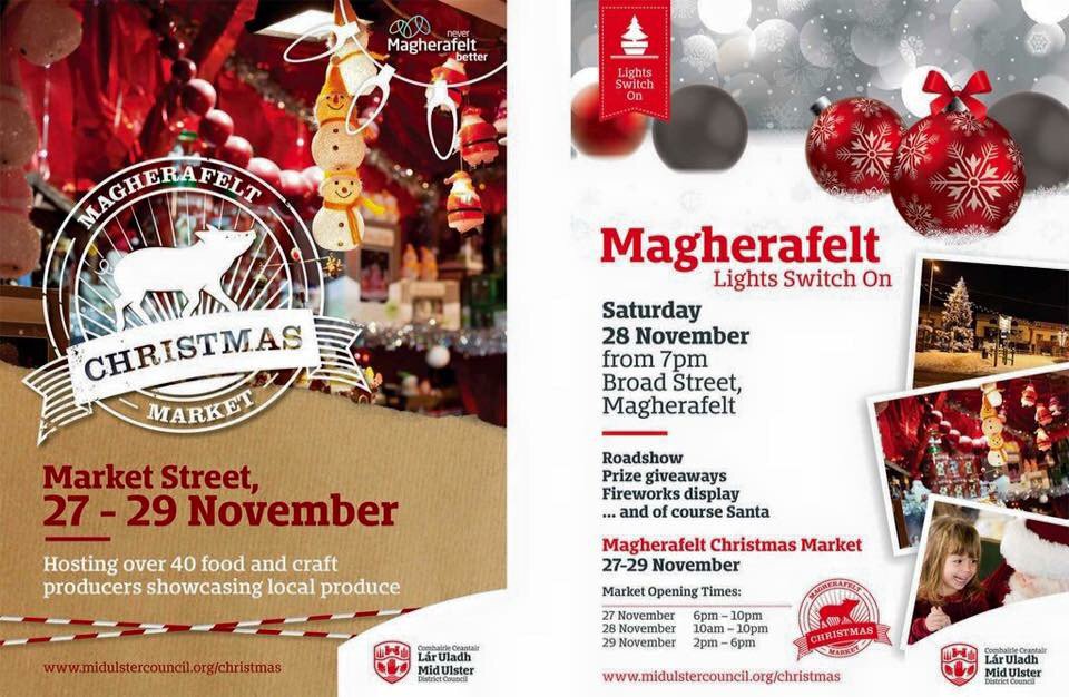 Next weekend is the awesome Magherafelt Christmas Market! See you all there!! <a href="/MidUMail/">Mid-Ulster Mail</a> <a href="/MidUlster_DC/">Mid Ulster Council</a> <a href="/JumpingClayUK/">Jumping Clay</a>