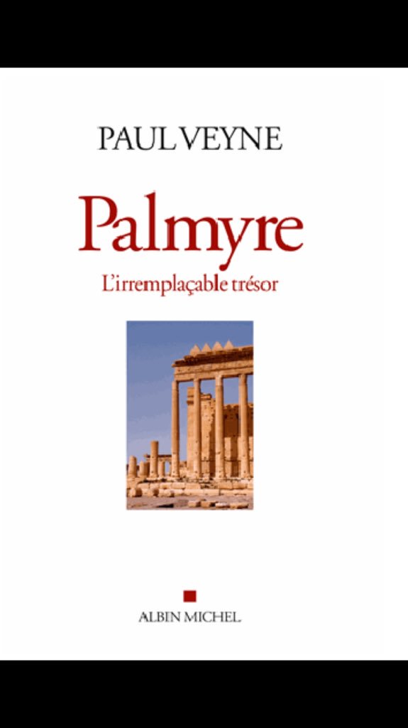 maximecaminale's tweet photo. #PaulVeyne #PresidentD'honneur du 1er #salonDuLivre d #SainteFoyLesLyon A découvrir son dernier ouvrage sur #Palmyre https://t.co/j0C0ifRRvT