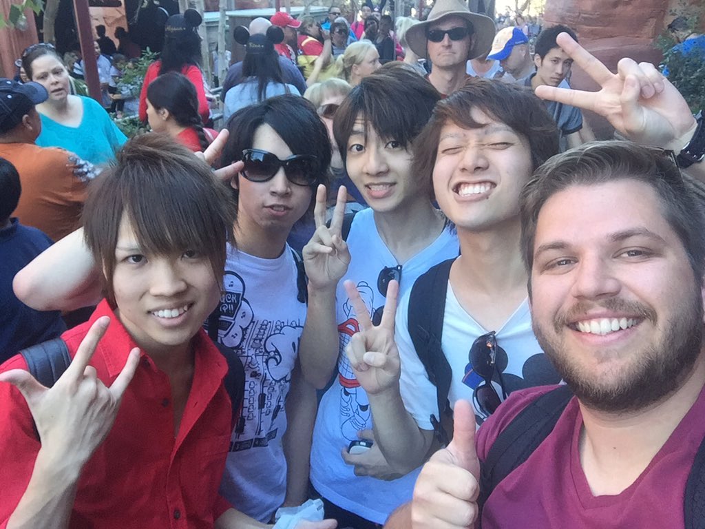 Spending the day in Disneyland with <a href="/vol2SID/">たくみ</a>  <a href="/junkun05/">じゅんし</a> <a href="/RAD_mania_/">Ryooota</a> <a href="/K27185T_gt/">Takato</a> #newfriends