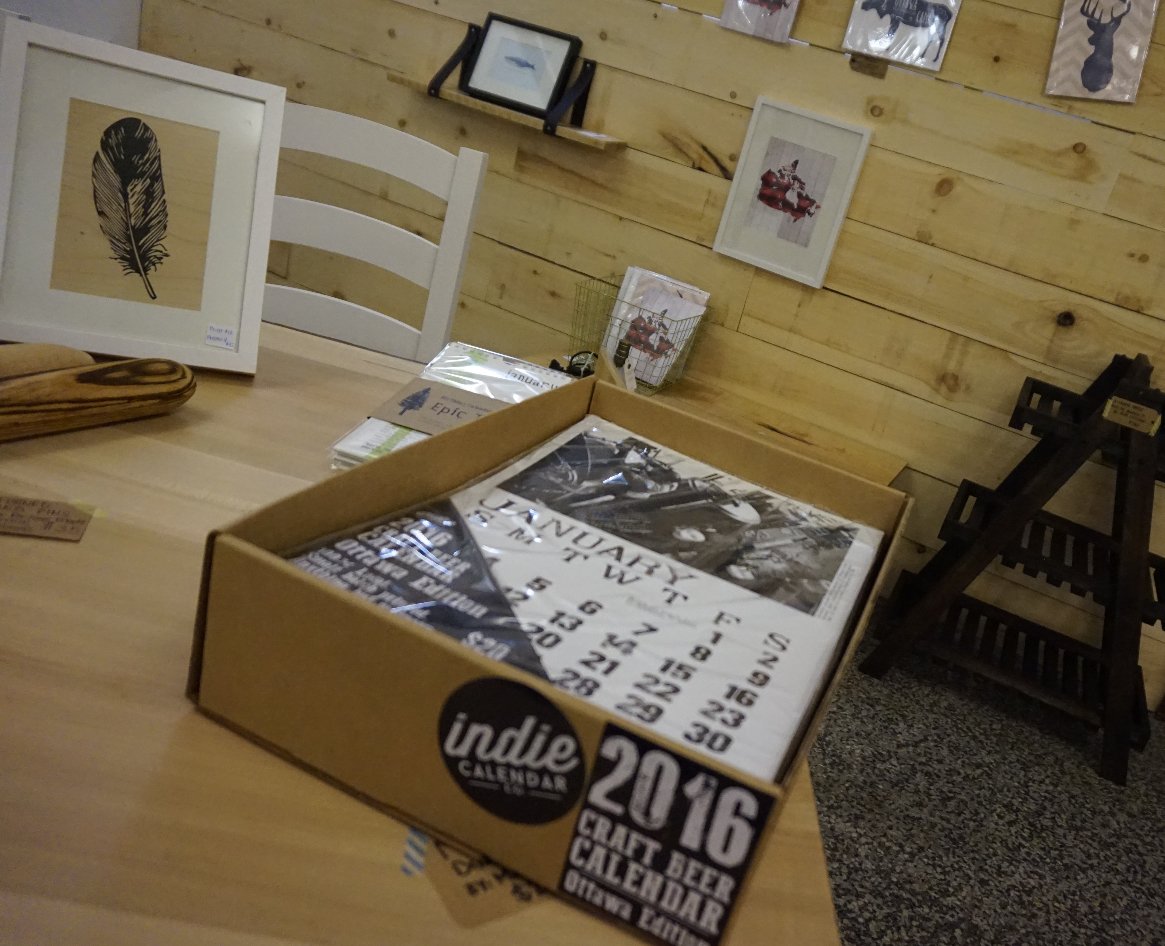 ottbeercalendar's tweet photo. Our 2016 calendars are now stocked at @dominioncitybc in Gloucester + @toothnailbeer &amp; @makerhouseco in #Westboro! https://t.co/hntkwIMbXM