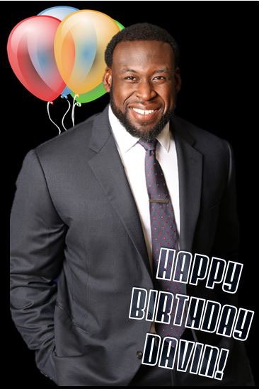 Wishing a very Happy Birthday to our client, Davin Joseph! We hope you have an amazing day! 