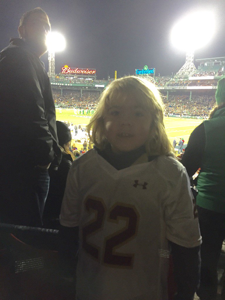 JBHarvey3's tweet photo. Such an exciting close game last night! Wish BC had piled it off! #GoEagles #BCvsND #defense https://t.co/JVgFFgzhkF