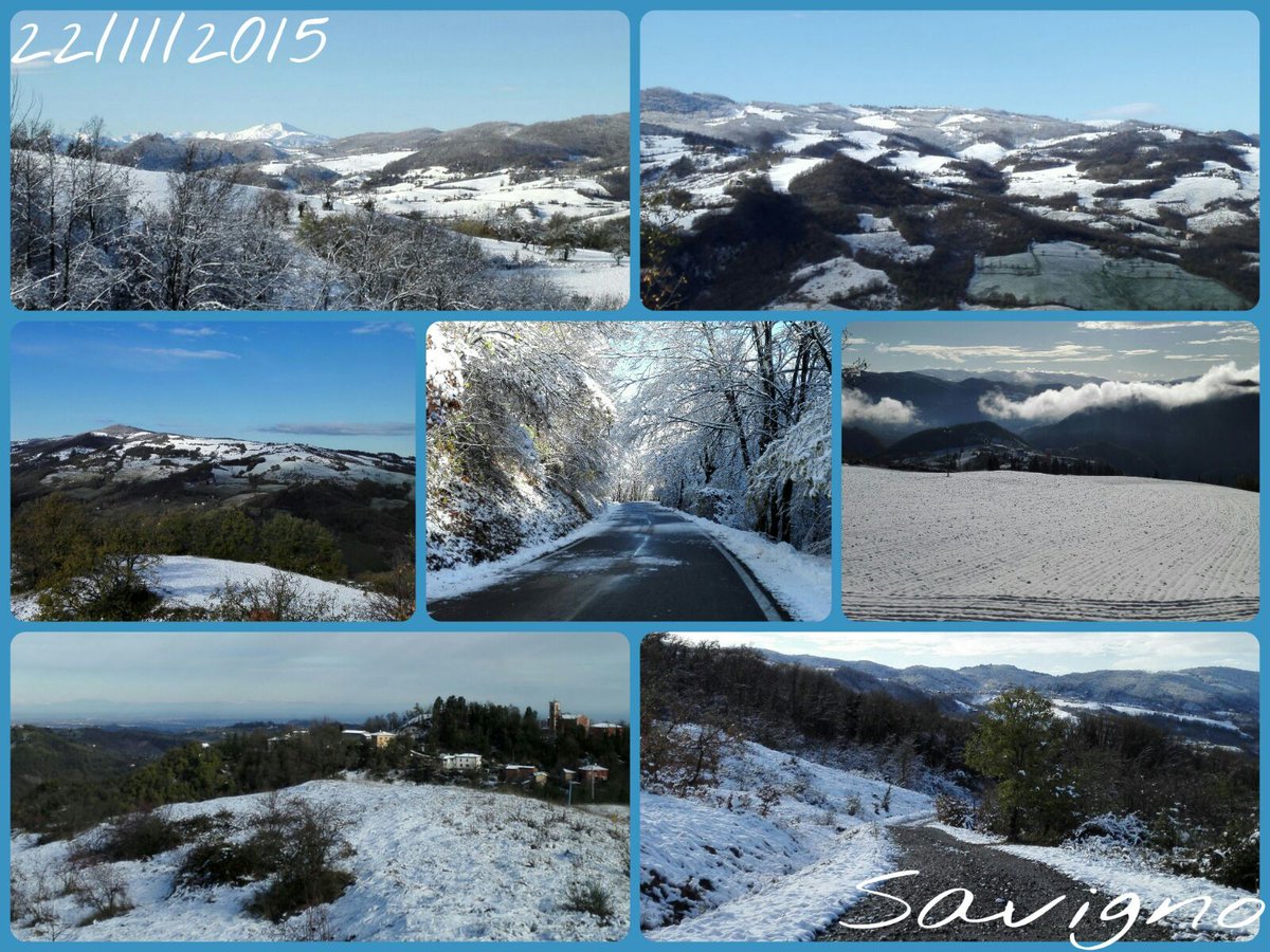 prolocosavigno's tweet photo. Prima neve a Savigno https://t.co/qMSCy0Zn4E