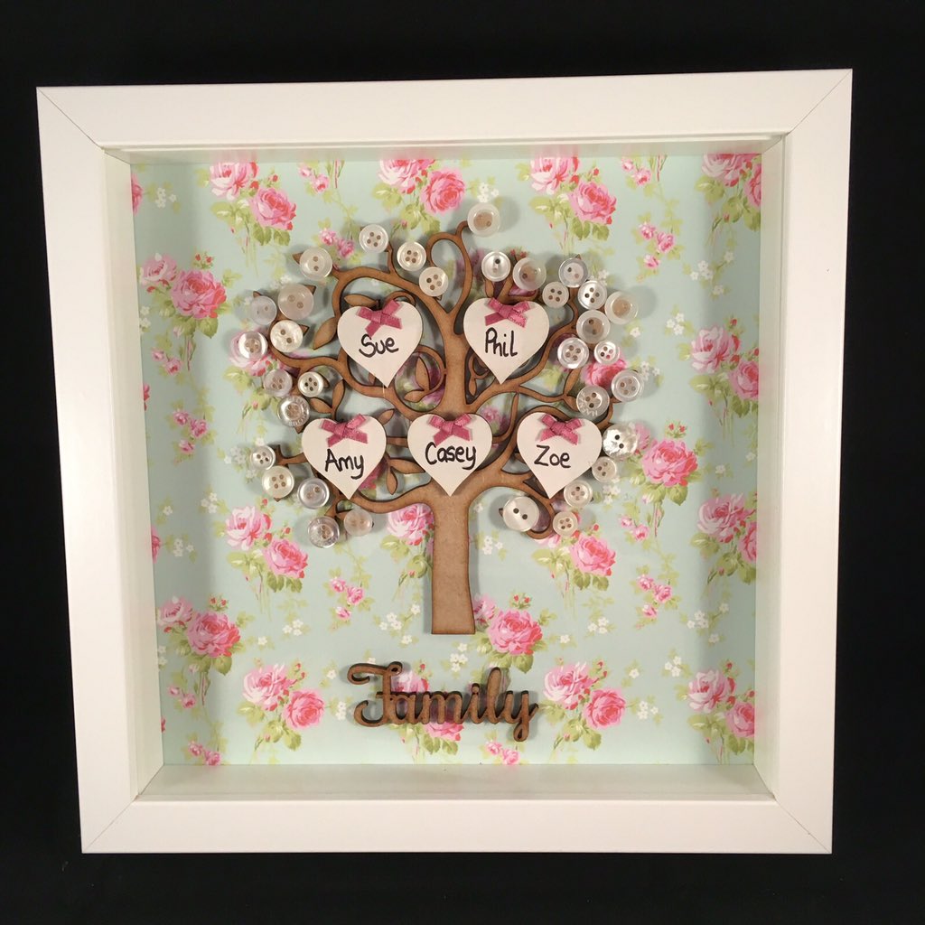 MadeByMolly's tweet photo. #Family trees just £16! #CraftHour #MadeByMolly https://t.co/6SY0GwWRNf