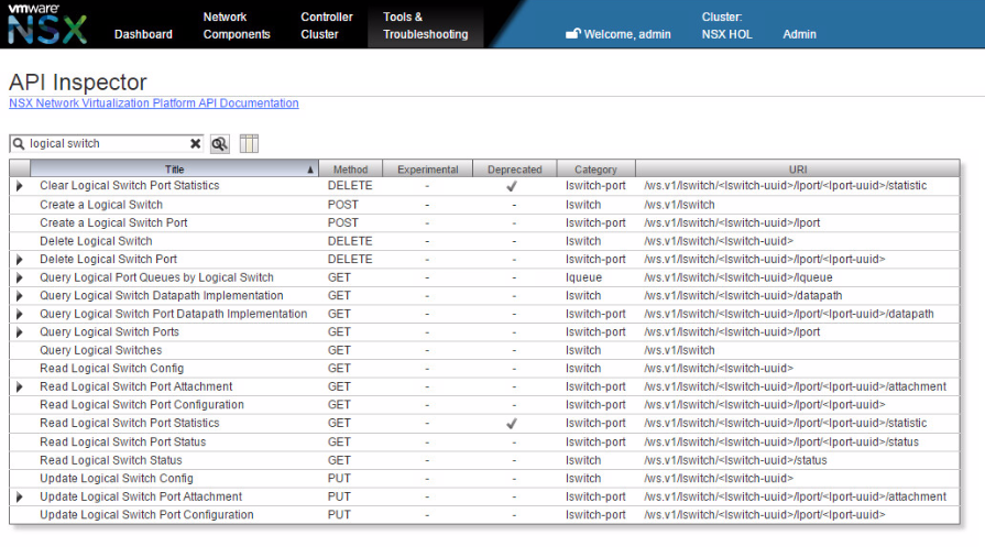 GiulianoBerteo's tweet photo. Just found out NSX-MH has a useful API Inspector which #NSX-v lacks of & needs big time! @vmwarensx #vExpert #vcixnv https://t.co/hLyNrWbcgR