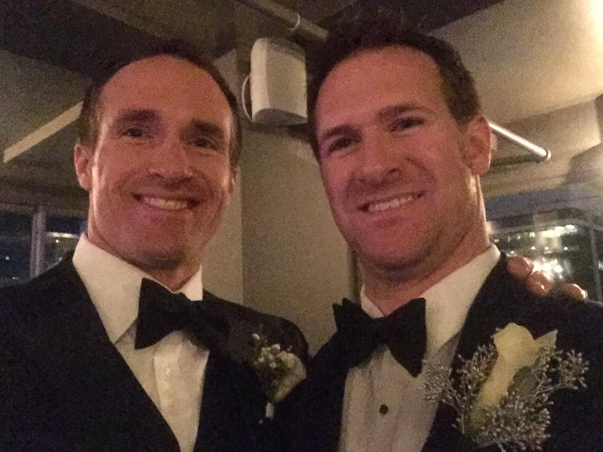 Drew Brees on Twitter: "Proud to be the best man at my brother's