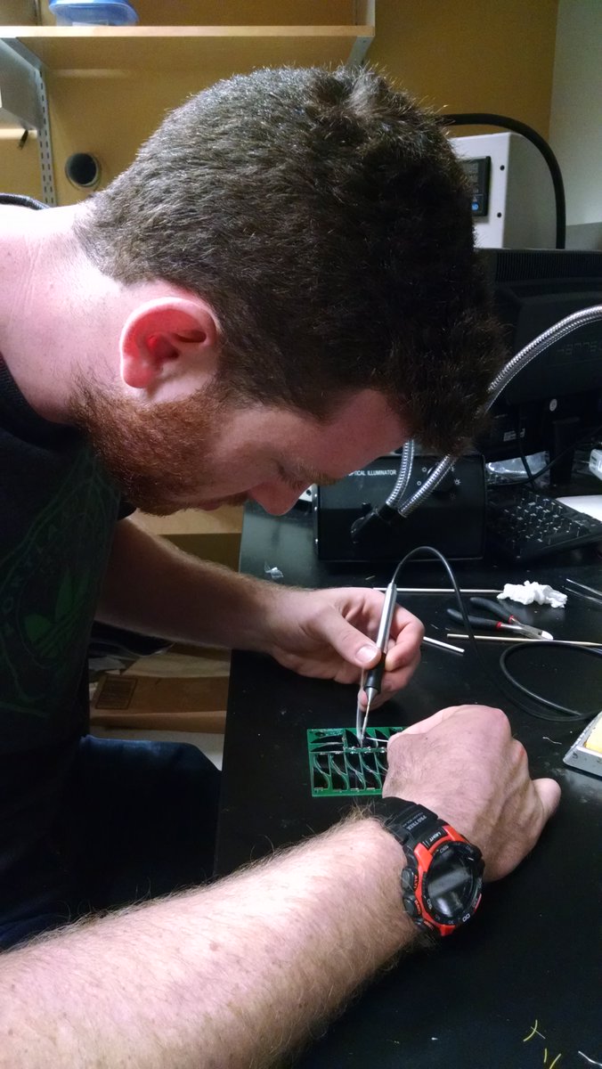 BrownCubeSat's tweet image. #2Down #3ToGo #SolarPanels