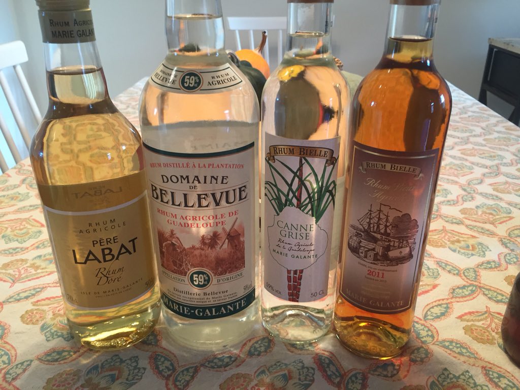 Notre butin! 100% Marie-Galante.