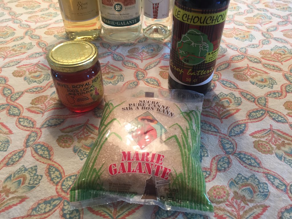 Et pour les ti-punch. Reste juste le citron vert!