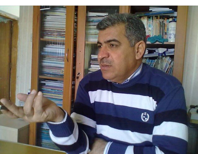 aliakramalbayat's tweet photo. #Jawdat Qadhi Oglu a Turkmen poet and writer#kidnapped by Kurdish gangs in Tuz week ago# his fate unknown. https://t.co/GKwUyl9eVI
