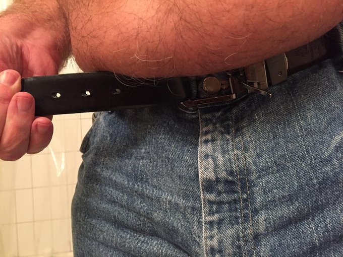 Forced weight loss going  well My slave is on the last hole of his belt https://t.co/ibz3DGBftb