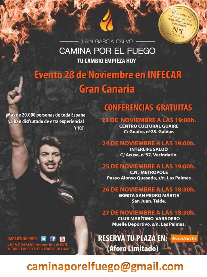 CaminaF's tweet photo. Mañana Gran Canaria recibe a nuetro coach para las ultimas conferencias previas a nuestro evento en @infecar .... https://t.co/dWFkZlQokH