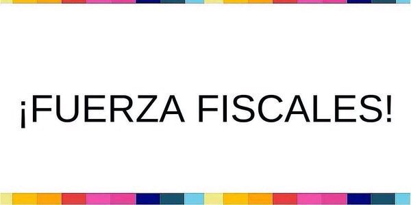 #FuerzaFiscales a cuidar el voto hasta el final. Vamos a la República!