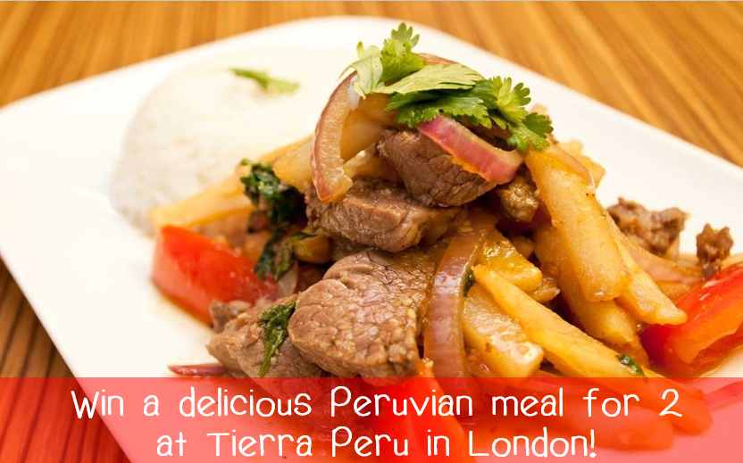 IntoPeru's tweet photo. Win a #Peruvian meal for 2 @London's @TierraPeru! Simply RT and Follow @TierraPeru &amp; @IntoPeru #giveaway ends 13/12 https://t.co/PKzbJrh1jm