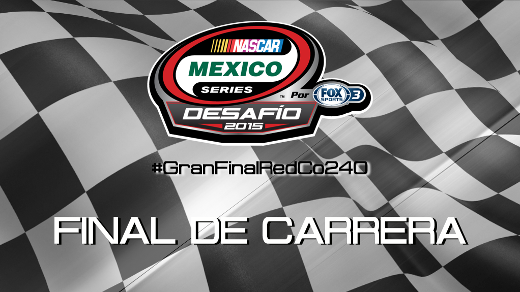 NASCARMex's tweet photo. #GranFinalRedCo240: TERMINA LA TEMPORADA Y GANA ROGELIO LÓPEZ LA ÚLTIMA DEL AÑO! https://t.co/xqGJfML366