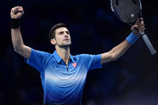 SportSocialClu6's tweet photo. ¡Matrícula de honor!
Djokovic vence a Federer 6-3 6-4 Copa de Maestros
¡Increíble temporada!
https://t.co/JOk8koAB3l https://t.co/JY2qObRAEV