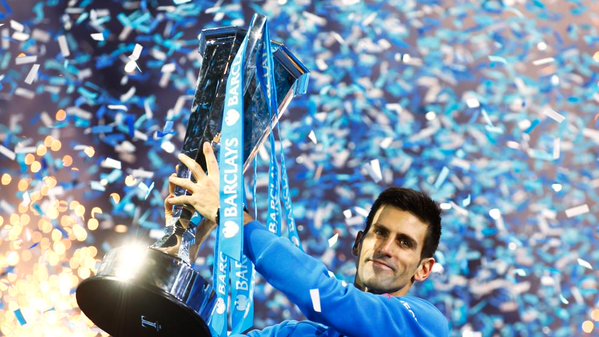 SportSocialClu6's tweet photo. ¡Matrícula de honor!
Djokovic vence a Federer 6-3 6-4 Copa de Maestros
¡Increíble temporada!
https://t.co/JOk8koAB3l https://t.co/JY2qObRAEV