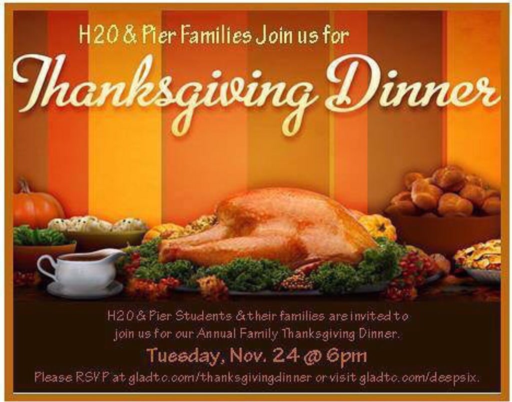 H2OYouthGTC's tweet photo. Join us for our annual Thanksgiving Dinner! All you need to do is go to https://t.co/l0OW1DS0Um to RSVP https://t.co/rITrp4aRDJ