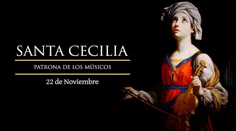 ,,Santa Cecilia, Virgen y Mártir Patrona de los músicos 22 Nov   fullstory.co/3497q?ref=twt