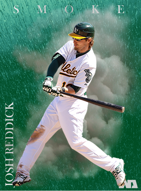 SyndicateCards's tweet image. Josh Reddick comes next in smoke!