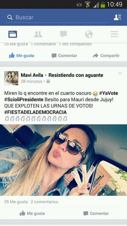 MaryAlbanoPioli's tweet photo. [URGENTE] Acta que deja constancia que @MAVIAVILA cortó los votos de #Cambiemos en #Jujuy. #Elecciones2015 https://t.co/gnK3YYdPjg