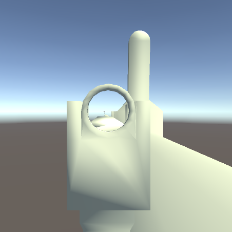 GamesByHunter's tweet photo. I was testing ironsights, and I think I make them too small;

#indiedev #gamedev https://t.co/5BAMCTxmFd