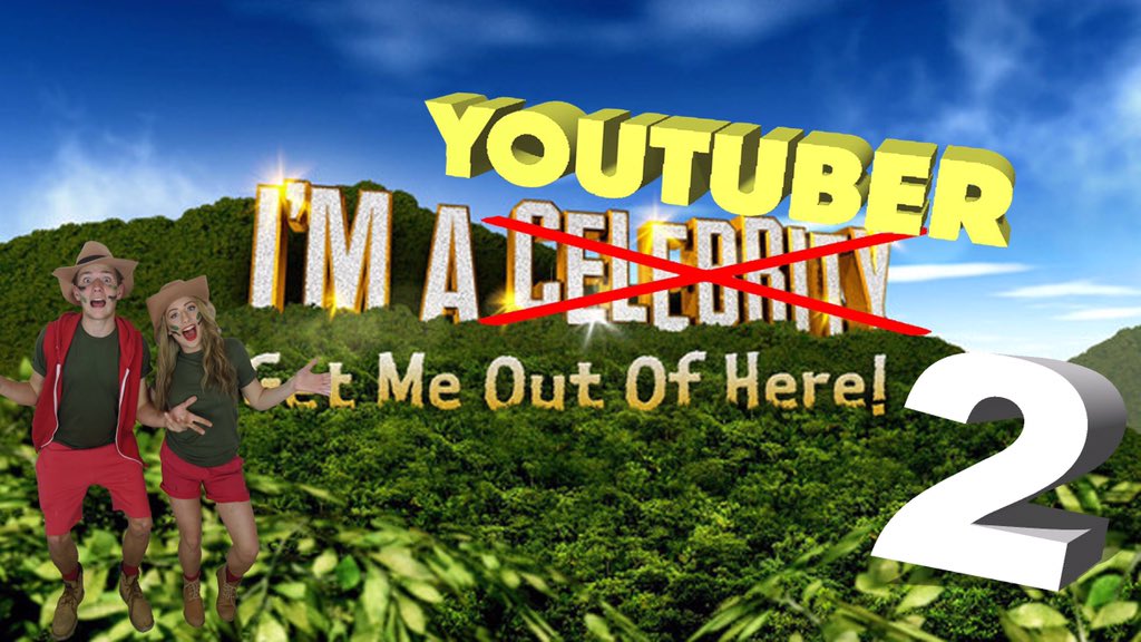 ITS FINALLY UP! ' IM A YOUTUBER GET ME OUT OF HERE-EPISODE 2!' youtu.be/jOMUzCePQ_o 🐛😜 @CaaseyBarker